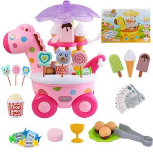 اسباب بازی نوزادی ماشین برقی آب نبات بستنی فروشی مدل زرافه Candy Ice Cream Car _اسباب بازی نوزادی